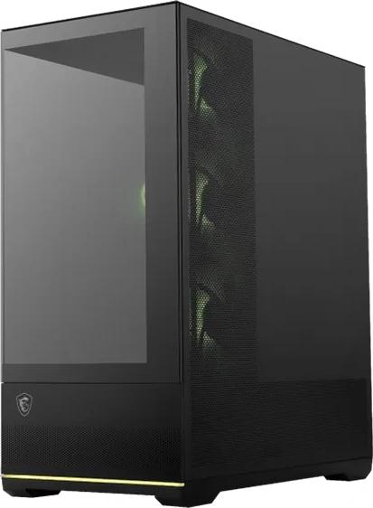 Корпус MSI MAG Pano M110R черный без БП mATX 8x120mm 2x140mm 1xUSB3.0 audio AirDuct bott PSU 306-7G33R21-JA4