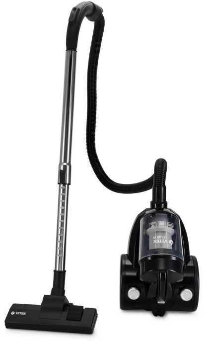 Пылесос Vitek VT-1841, 1500Вт, черный/черный