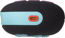 Колонка порт. JBL Clip 5 черный/оранжевый 7W 1.0 BT 10м 1400mAh (26475529)