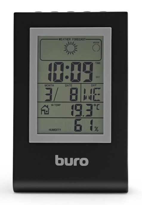 Погодная станция Buro H117AB, серебристый