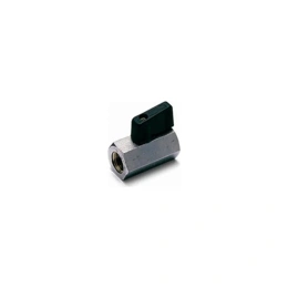 Шаровой кран RuB NAPOLI (S.35), 1/2" mini, DN10 PN30, ВР-ВР, флажок S35DF0