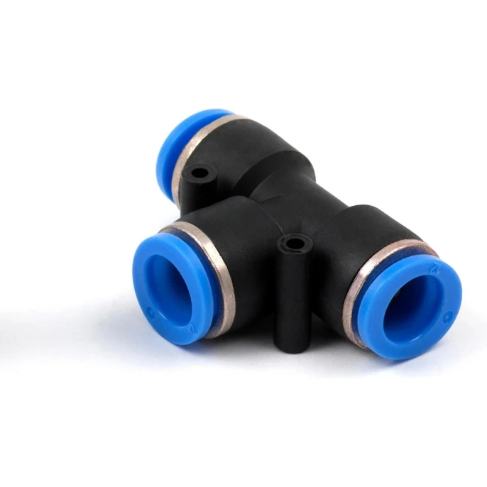 Фитинг цанговый тройник 12 мм Pegas pneumatic 5605