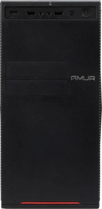 Компьютер AMUR Нарвал A5А12 AMD Ryzen 5 PRO 4650G, DDR4 8ГБ, 256ГБ SSD , AMD Radeon Vega 7, FreeDOS, черный [2116842]