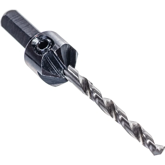 Сверло пилотное по дереву и зенкер №8 для шурупов 4 мм, размер №10 Gigant GT-064