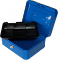 Ящик для денег Silwerhof 90x200x160 синий сталь 0.917кг