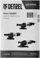 Углошлифовальная машина Denzel AGH125-1200A 1200Вт 11000об/мин рез.шпин.:M14 d 125мм 26909