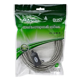 Aopen ACU823-10M Кабель удлинительный активный USB 2.0-repeater A-->A  10м