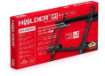 Кронштейн для телевизора Holder F3616-B, 22-47", настенный, фиксированный, черный