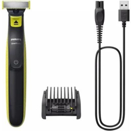 Триммер Philips OneBlade QP2724/20 черный/зеленый