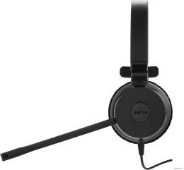 Наушники с микрофоном Jabra Evolve 20 MS Mono черный 1.2м накладные USB оголовье (4993-823-109)