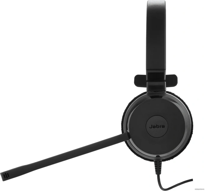 Наушники с микрофоном Jabra Evolve 20 MS Mono черный 1.2м накладные USB оголовье (4993-823-109)