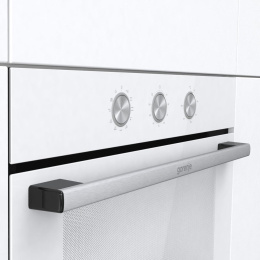 Духовой шкаф электрический Gorenje BO6725E02WG, 77л, дверца с 2 стеклами, белый