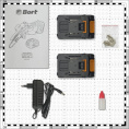 Bort BKS-216-LI Цепная пила аккумуляторная, {36В Li-Ion, Makita 18V LXT, шина 155мм, Бесщеточный, Шаг цепи, дюйм 1/4, движения цепи, м/сек 10, вес 2 кг, 2 АКБ + ЗУ} [93418279]