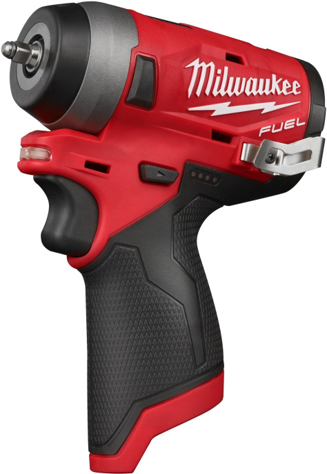 Гайковёрт Milwaukee M12 FIW14-0 FUEL (4933464611) (питание: аккумулятор, Li-ion, 3200 об/мин, 136 Н·м, напряжение аккумулятора: 12 В, бесщёточный двигатель, без зарядного устройства, без АКБ, патрон: 1/4", частота ударов: 4300 ударов/мин)