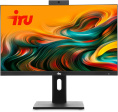 23.8" Моноблок iRU Tactio 23IP6 Full HD, Intel Core i3 12100, 8ГБ DDR5, 480ГБ SSD,  Windows 11 Pro, черный [2163744]