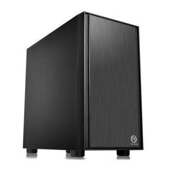 Корпус mATX Thermaltake Versa H17, Micro-Tower, без БП, черный [ca-1j1-00s1nn-00]