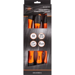 Набор отверток ударных 6 предметов AV Steel AV-492106