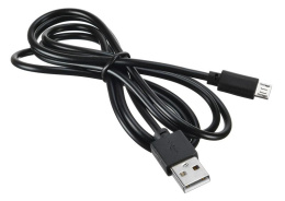 Кабель Digma micro USB m - USB m , 1.2м, 2A, черный [microusb-1.2m-blk]