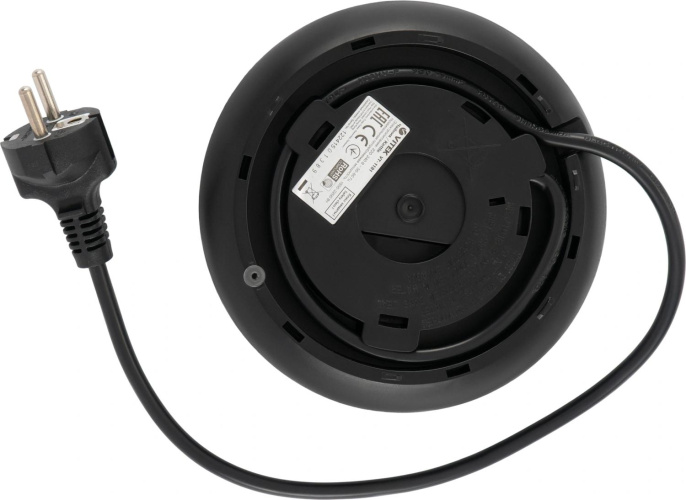 Чайник электрический Vitek VT-1181 1.7л. 2200Вт черный корпус: стекло