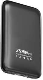 Внешний накопитель SSD USB3.2 Netac 128GB ZX20Ⅳ EVO NT01ZX20Ⅳ EVO-128G-32BK Black Type-C
