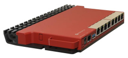 Маршрутизатор MIKROTIK L009UiGS-RM, 8 WAN/LAN, 1xSFP, красный