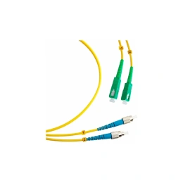 Оптический патч-корд TopLAN дуплексный, SM 9/125, 5 м, DPC-TOP-652-FC/U-SC/A-5.0