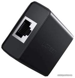Удлинитель/разветвитель UGREEN CM210 50923 RJ 45 1 to 2 Ethernet Converter 2 шт. Цвет: черный (50923_)