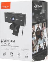 Web-камера Creative Live! Cam 4K VF0990,  черный [73vf099000000]