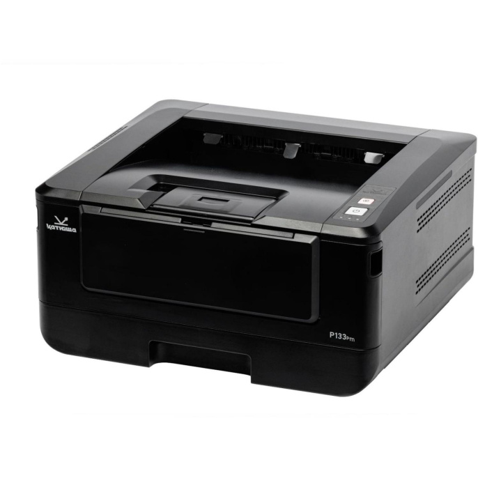 Принтер Катюша P133pm, 33 стр/мин А4 Ч/Б, 1200 dpi. 1 ГБ RAM, Ethernet, USB, USB-host, Wi-Fi (опция). Тонер в комплекте на 700 отп. Российское производство