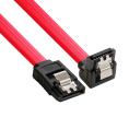 Кабель SATA ExeGate EX-CC-SATA-DATA90-0.5L (7pin/7pin, SATA III до 6Gbps, угловой разъем, металлические защелки, 0,5м) EX294732RUS