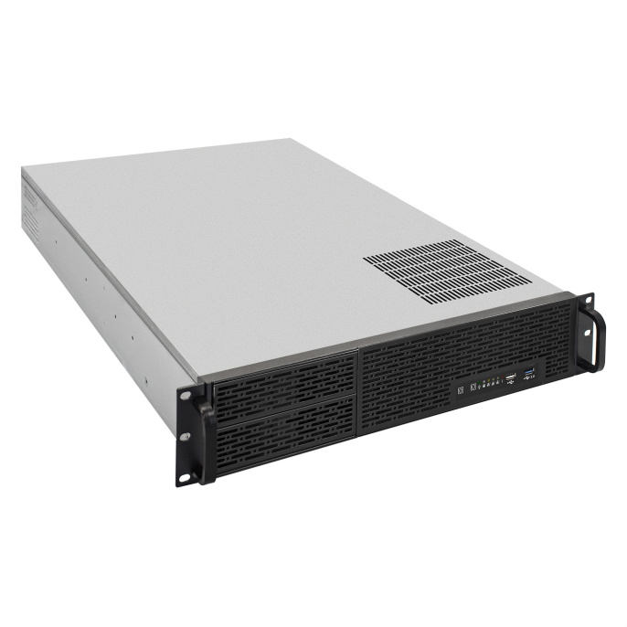 Серверная платформа ExeGate Pro 2U650-06/2U2098L <RM 19", высота 2U, глубина 650, Redundant БП 2x550W, USB+USB3.0> EX293877RUS