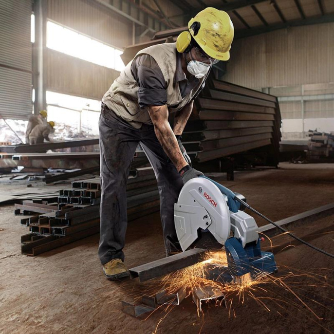 Отрезная пила Bosch GCO 14-24 J 2400Вт 3800об/мин d 355мм 0601B37200