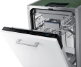 Встраиваемая посудомоечная машина Samsung DW50R4050BB/WT, узкая, ширина 45см, полновстраиваемая, загрузка 10 комплектов
