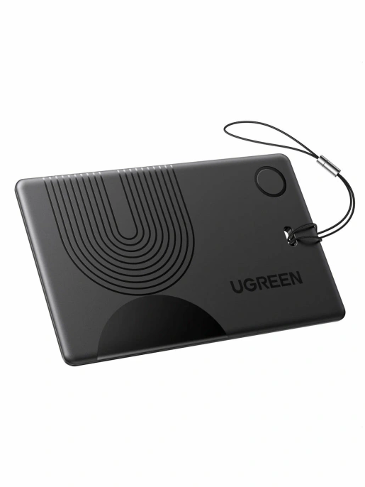 Трекер для поиска вещей UGREEN CM920 75120 The Finder Slim 2 Plastic для Apple 1шт. Цвет: черный