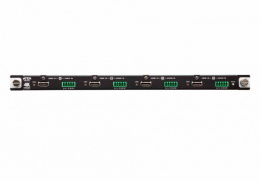 ATEN VM7824-AT Карта интерфейсная, HDMI 4K+AUDIO, 4 внешних входных порта: HDMI+5-контактн. клемма, max data rate 18 гбит/с;max pixel clock 600 МГц;HDCP2.2;макс.разр.до 4096x2160/3840x2160 60Гц 4:4:4 ;для VM1600