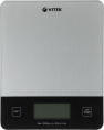 Весы кухонные электронные Vitek VT-8010 макс.вес:10кг серый