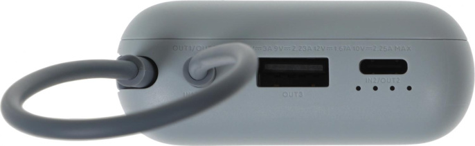 Внешний аккумулятор (Power Bank) Xiaomi BHR9073GL,  10000мAч,  голубой