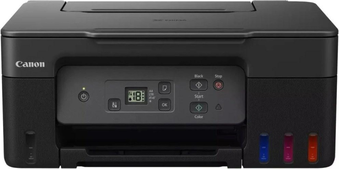 МФУ струйное Canon Pixma G2470 цветная печать, A4, с СНПЧ, черный [5804c009]