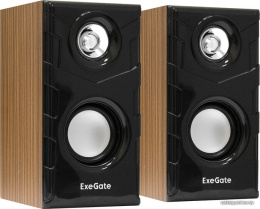 Акустическая система 2.0 ExeGate Tango 316 (питание USB, 2х3Вт (6Вт RMS), 80-20000Гц, светлое дерево, Color Box) EX289694RUS