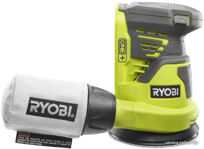 Эксцентриковая шлифмашина Ryobi ONE+ R18ROS-0 5133002471