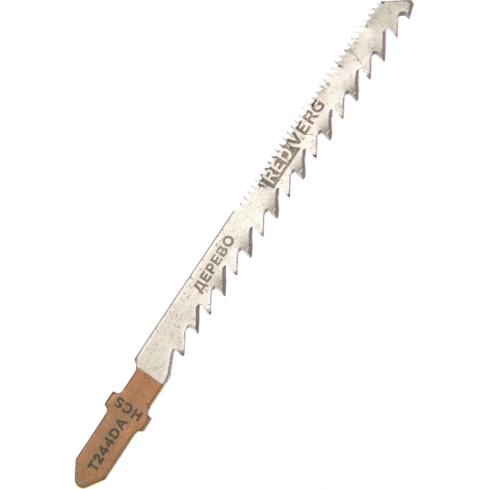 Пилка для лобзика по дереву, ДСП T244DA криволинейный рез, HCS, 2 шт. REDVERG 6623552 (820231 6623552)