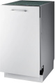 Встраиваемая посудомоечная машина Samsung DW50R4040BB/WT, узкая, ширина 45см, полновстраиваемая, загрузка 9 комплектов