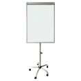 Флипчарт Silwerhof лак, 70x100 см, на роликах, белый 1657894