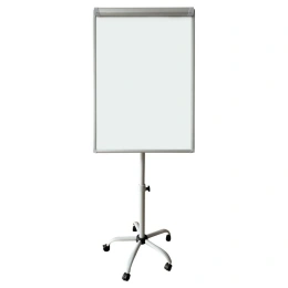 Флипчарт Silwerhof лак, 70x100 см, на роликах, белый 1657894