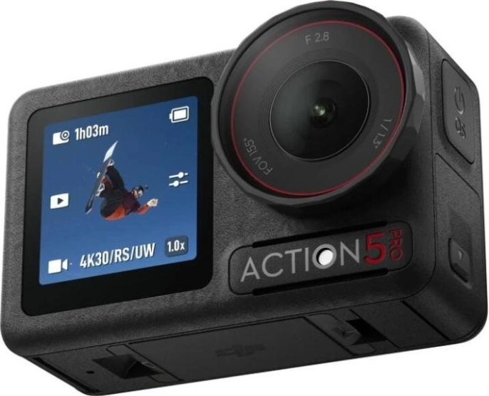 Экшн-камера DJI Osmo Action 5 Pro Adventure Combo 4K,  WiFi,  черный/ черный