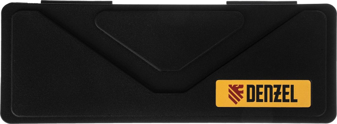 Штангенциркуль электронный Denzel 31613 черный/серый пластиковый футляр