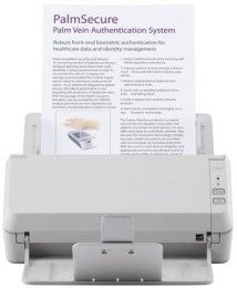 Сканер Ricoh scanner SP-1125N Офисный сканер, 25 стр/мин, 50 изобр/мин, А4, двустороннее устройство АПД, USB 3.2, Gigabit Ethernet, светодиодная подсветка аналог Fujitsu SP-1125N PA03811-B011_