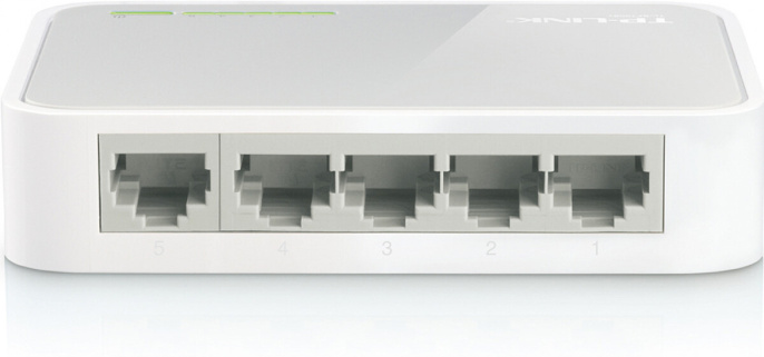 Коммутатор TP-LINK TL-SF1005D, неуправляемый