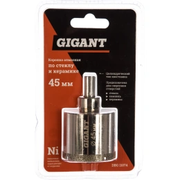 Коронка алмазная по стеклу и керамике (45 мм; 30 мм) Gigant DBG 11074