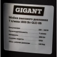 Мойка высокого давления 1,8 кВт, 420 л/ч, Gigant GLU-06